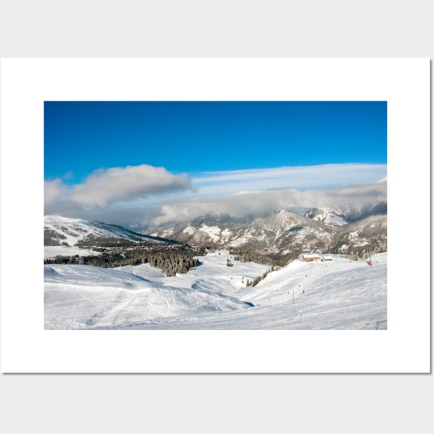 Courchevel 1850 Three Valleys French Alps France Wall Art by Andy Evans Photos